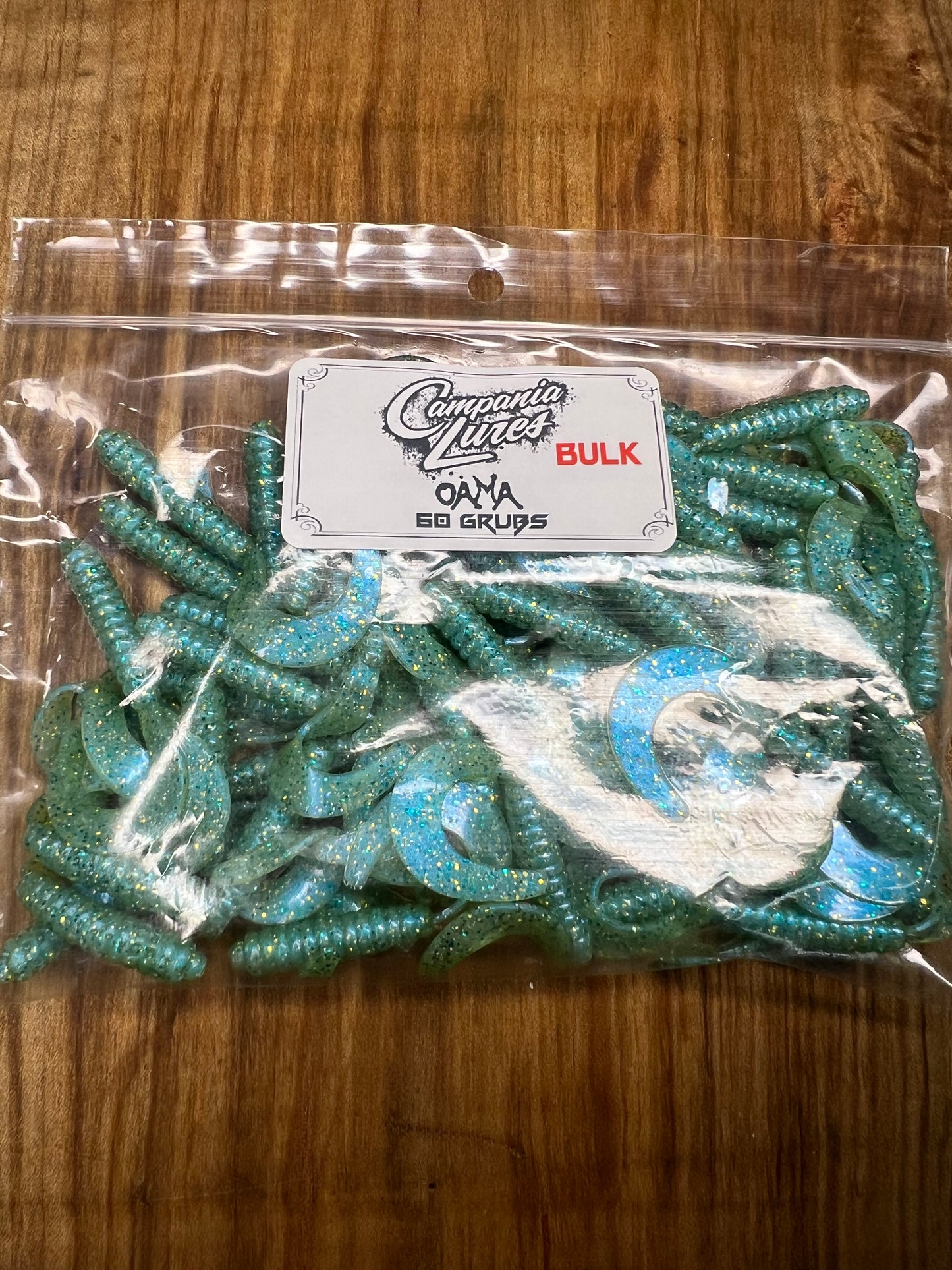 Oama Bulk 60 Grubs.