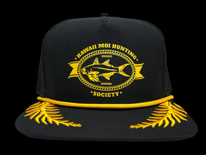 Hawaii Moi Hunting Society Trucker Hats.