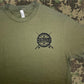 Hawaii Whippers Union Military Green Cotton T.