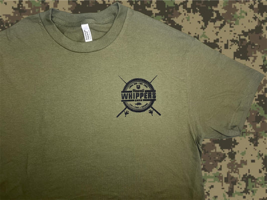 Hawaii Whippers Union Military Green Cotton T.