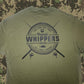 Hawaii Whippers Union Military Green Cotton T.