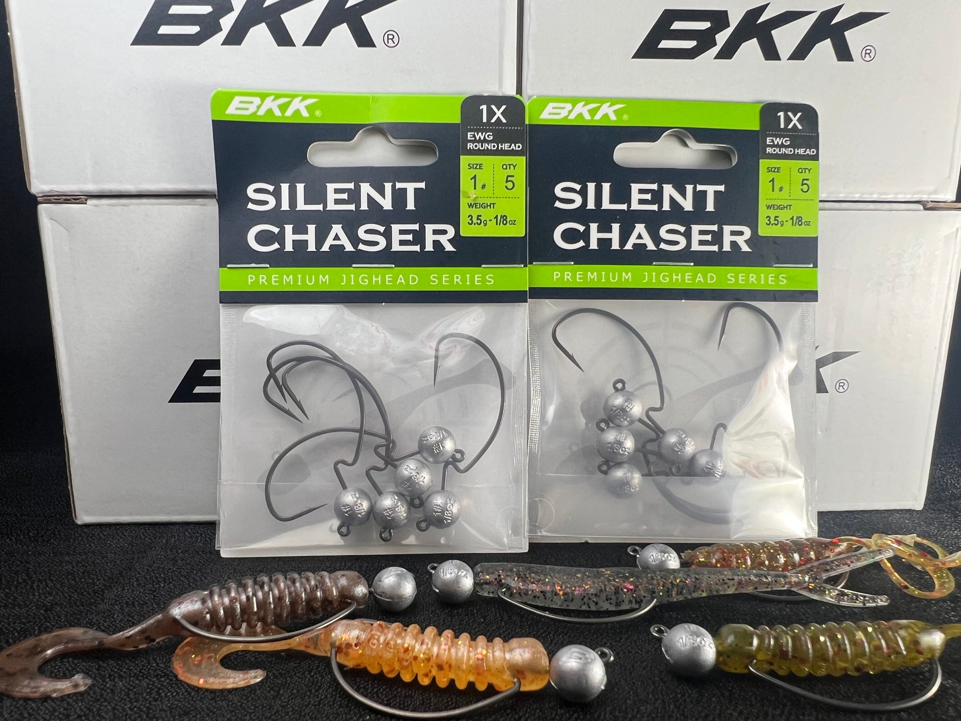 BKK Silent Chaser - 1x - EWG Round Head Size 2/0 - 1/8oz